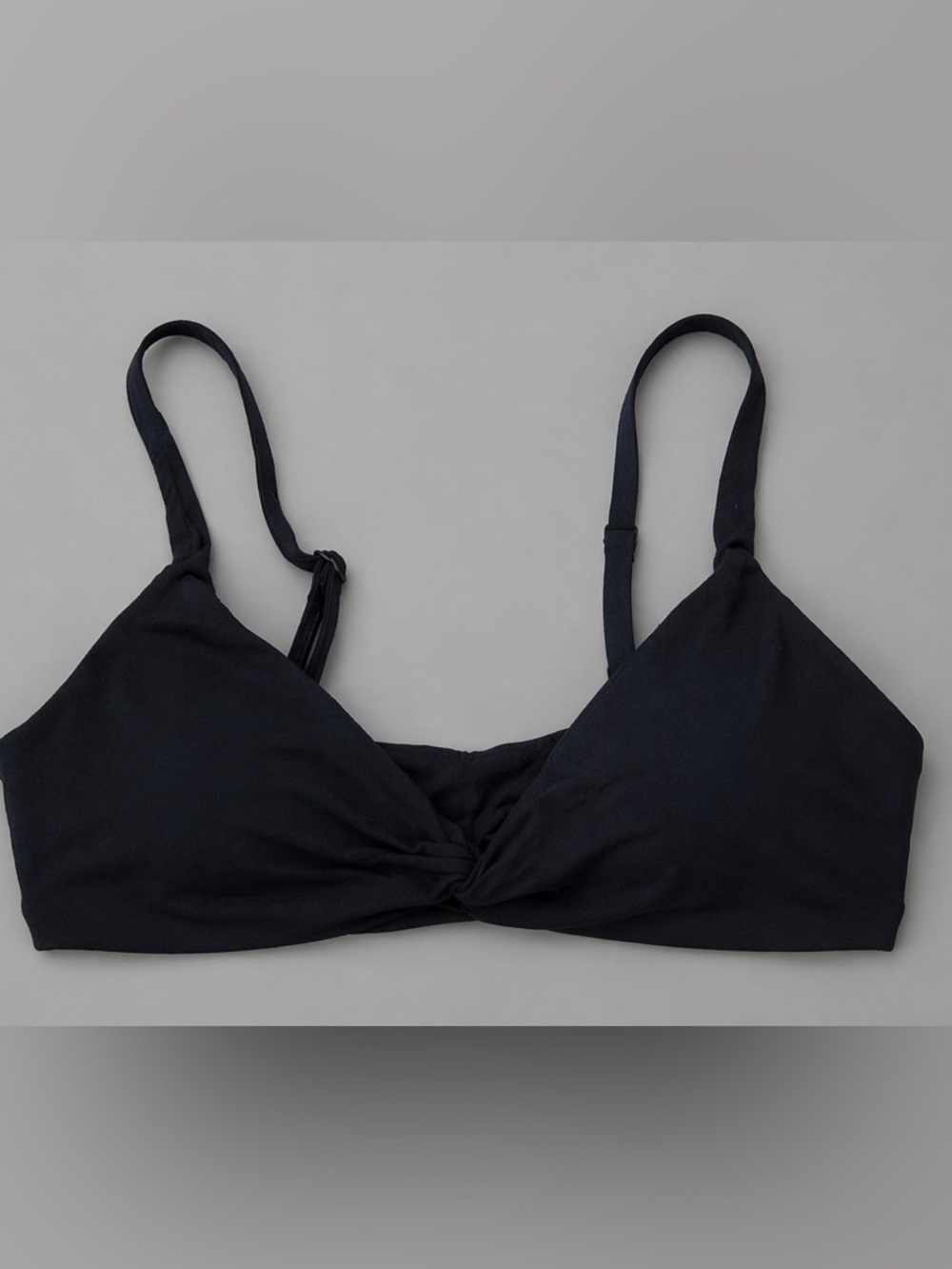 Skims onyx bralette